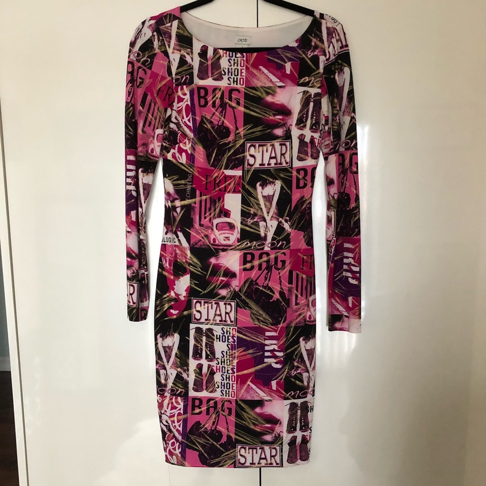 Stretchy midi dress